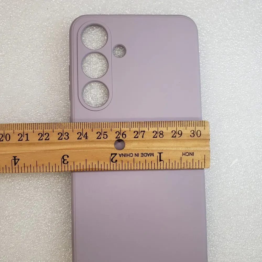 AliYoon Silicone Case for Samsung Galaxy S24 Regular (Purple)